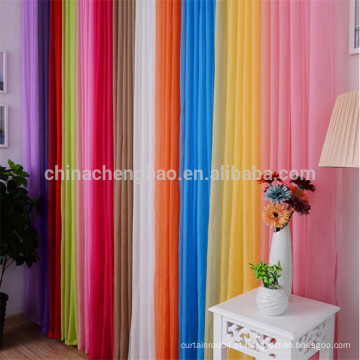 Tecido iridescente do laço da cortina da cor da forma nova para cortinas